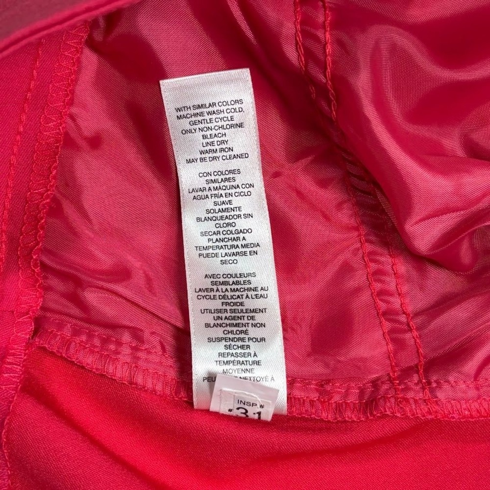 Chico's Perfect Stretch Shorts Wmn 2.5 Pink Pull On Bermuda Classic Chic Trendy - Picture 9 of 9
